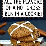 Hot Cross Cookies