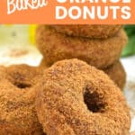 Baked Pumpkin Orange Donuts