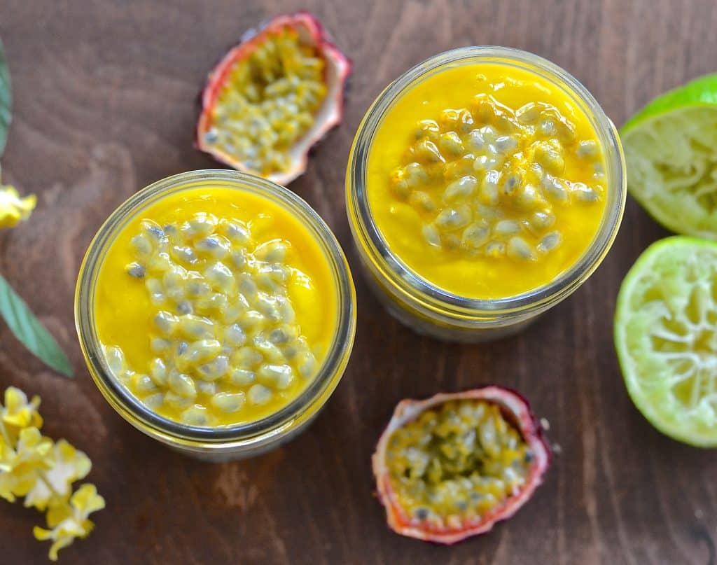 This Banana Chia Pudding with zingy, lip smacking Mango Lime Purée brings a taste of the tropics to your breakfast. It is incredibly easy to make, positively bursting with nutrition & just looking at the wonderful yellow colour will make your day brighter!