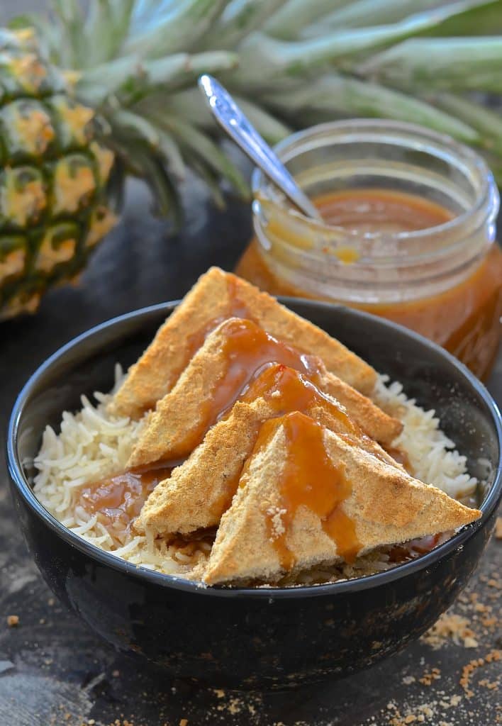 Simplicity at it's best! With just two ingredients & 30 minutes of your time you could be tucking into this delicious Coconut Crusted Tofu. Could it get any better? ....... Well yes actually.....Because it's gluten-free, oil-free, low fat and has 10 grams of protein per serving!