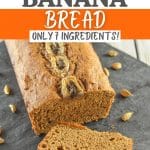 Spelt Banana Bread