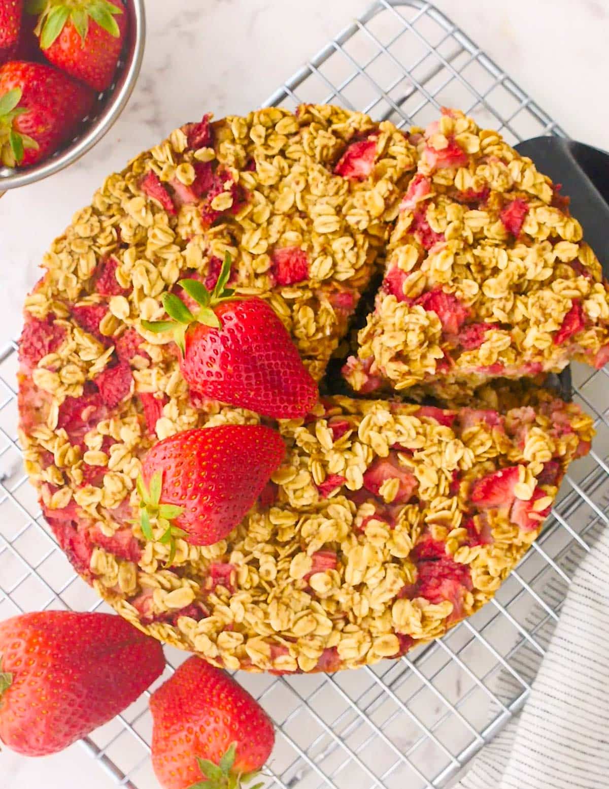 Strawberry Baked Oatmeal